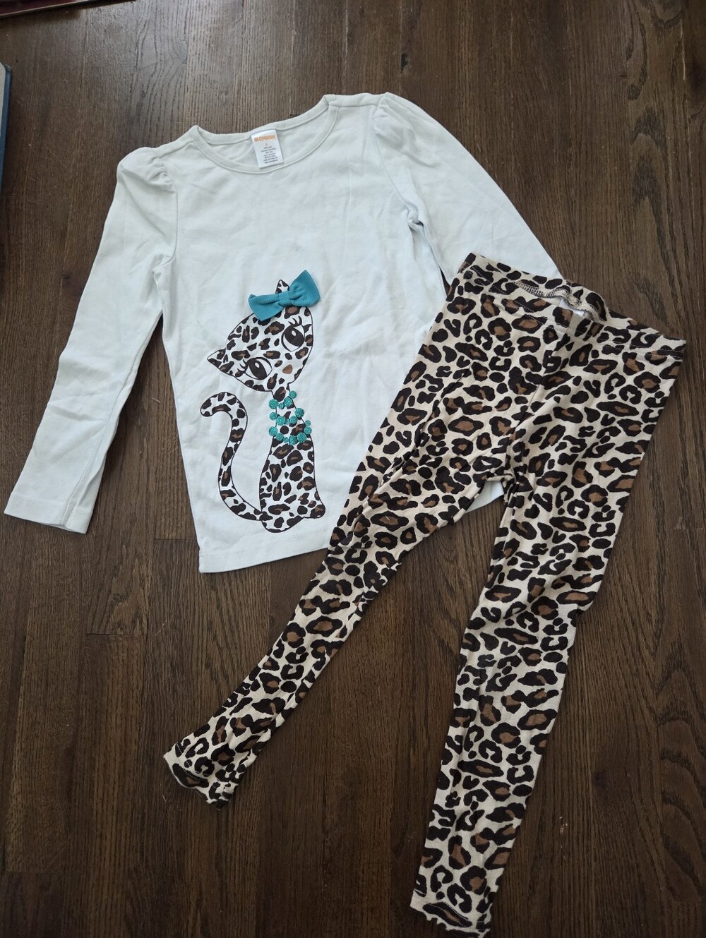 Gymboree Outlet Girls 5 Leopard Cat Outfit